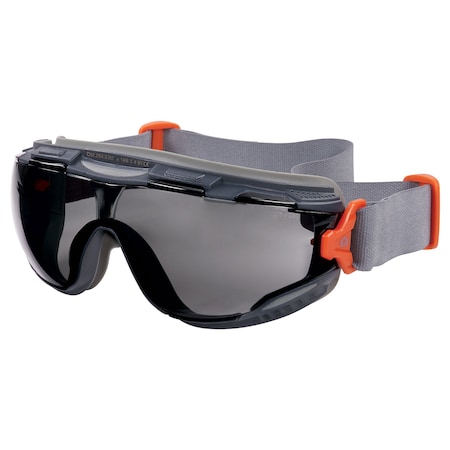 Ergodyne Smoke Lens Gray Safety Goggles Neoprene Strap ARKYN-NEO